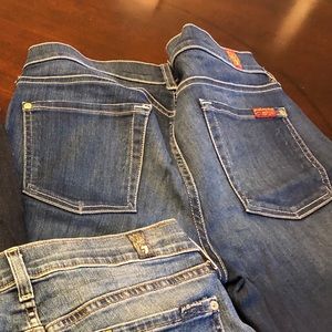 7 for All Mankind designer jeans